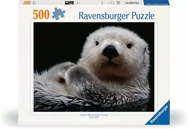 Ravensberger Matratzen Puzzle 500 Teile - Süßer kleiner Otter