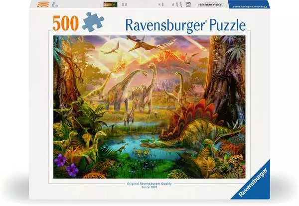 Ravensberger Matratzen Puzzle 500 Teile - Im Dinoland