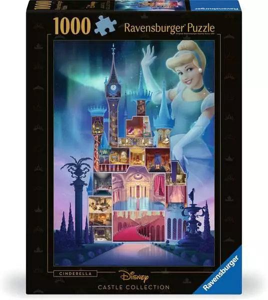 Ravensberger Matratzen Puzzle 1000 Teile - Disney Castles: Cinderella