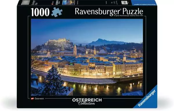 Ravensberger Matratzen Puzzle 1000 Teile - Salzburger Abendstimmung