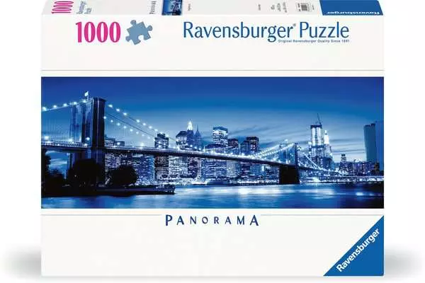 Ravensberger Matratzen Puzzle 1000 Teile - Leuchtendes New York