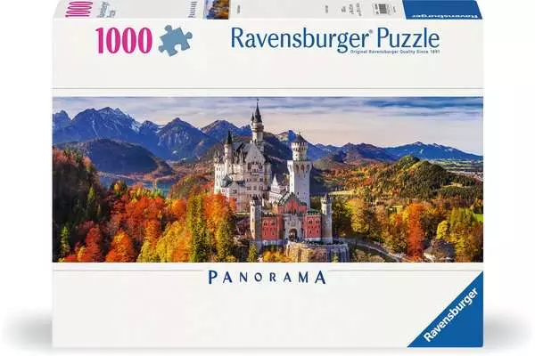 Ravensberger Matratzen Puzzle 1000 Teile - Schloss in Bayern