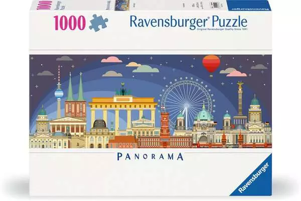 Ravensberger Matratzen Puzzle 1000 Teile - Nachts in Berlin