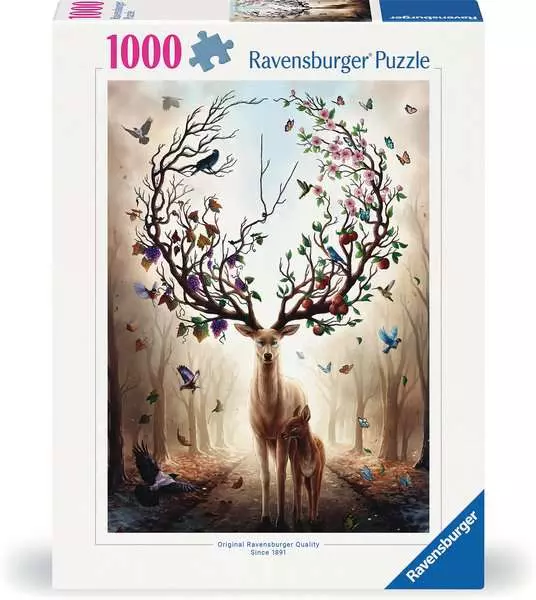 Ravensberger Matratzen Puzzle 1000 Teile - Magischer Hirsch