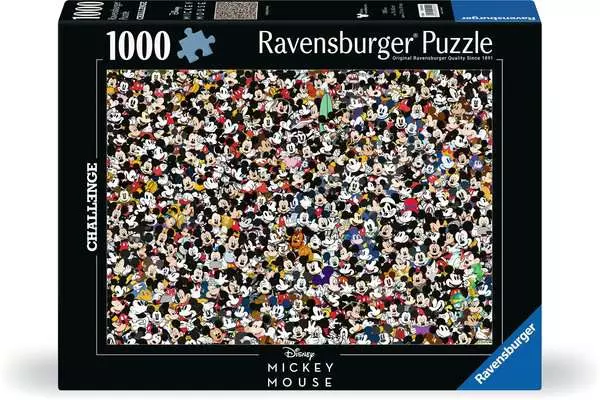 Ravensberger Matratzen Puzzle 1000 Teile - Challenge Mickey