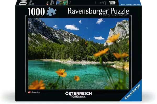 Ravensberger Matratzen Puzzle 1000 Teile - Grüner See bei Tragöß