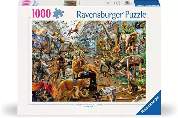 Ravensberger Matratzen Puzzle 1000 Teile - Chaos in der Galerie