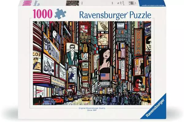 Ravensberger Matratzen Puzzle 1000 Teile - Buntes New York