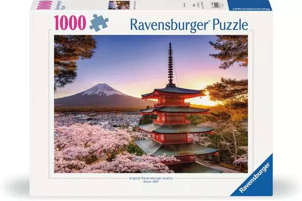 Ravensberger Matratzen Puzzle 1000 Teile - Kirschblüte in Japan