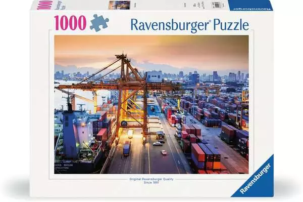 Ravensberger Matratzen Puzzle 1000 Teile - Hafen