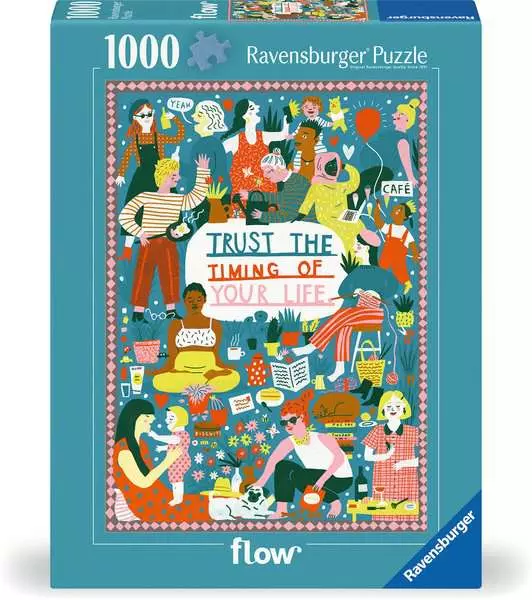 Ravensberger Matratzen Puzzle 1000 Teile - Trust Timing of your Life