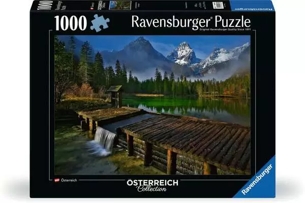 Ravensberger Matratzen Puzzle 1000 Teile - Schiederweiher bei Hinterstoder