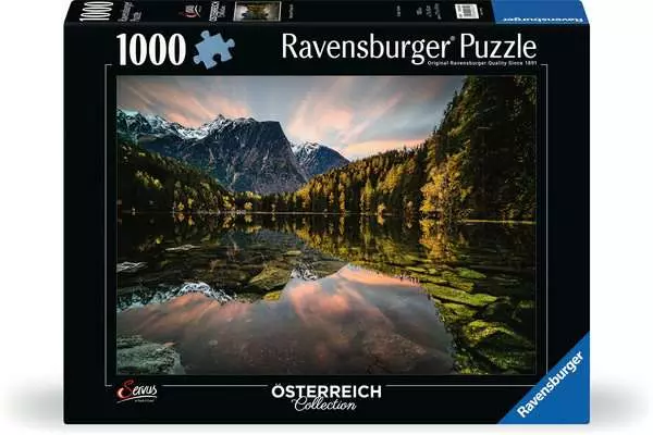 Ravensberger Matratzen Puzzle 1000 Teile - Naturjuwel Piburger See