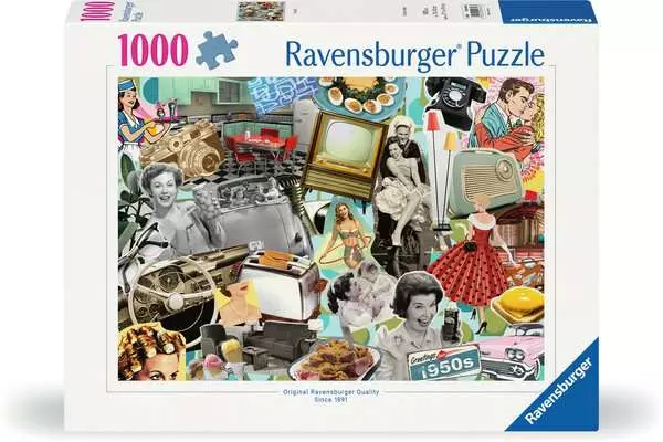 Ravensberger Matratzen Puzzle 1000 Teile - Die 50er Jahre