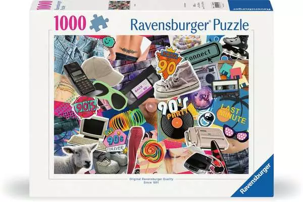 Ravensberger Matratzen Puzzle 1000 Teile - Die 90er Jahre