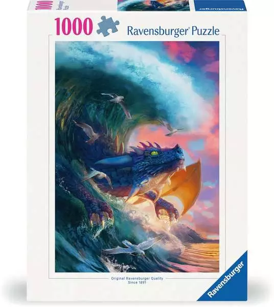 Ravensberger Matratzen Puzzle 1000 Teile - Drachenrennen