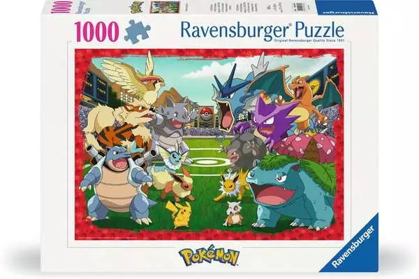 Ravensberger Matratzen Puzzle 1000 Teile - Pokémon Kräftemessen