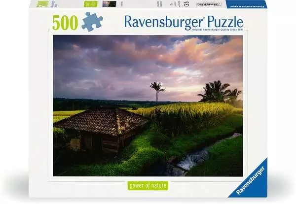 Ravensberger Matratzen Puzzle 500 Teile - Reisfelder im Norden von Bali