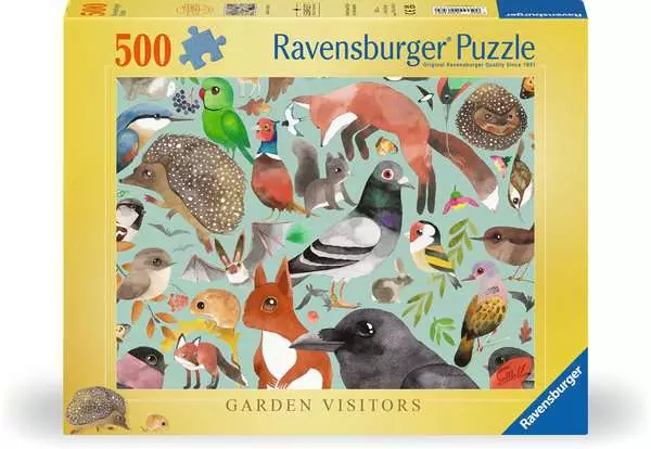 Ravensberger Matratzen Puzzle 500 Teile - Garden Visitors