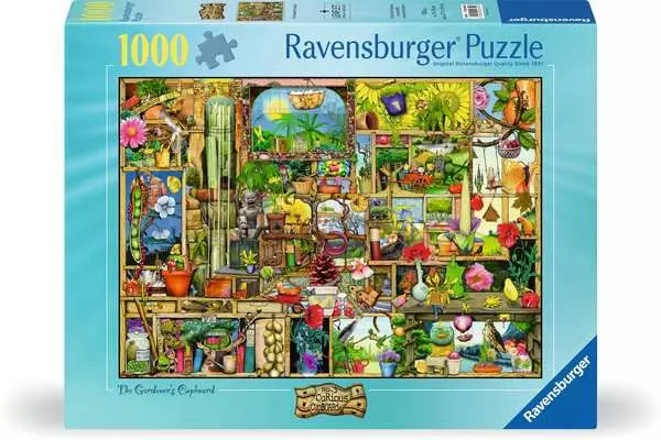 Ravensberger Matratzen Puzzle 1000 Teile - Grandioses Gartenregal