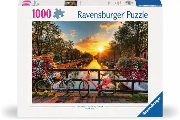 Ravensberger Matratzen Puzzle 1000 Teile - Fahrräder in Amsterdam