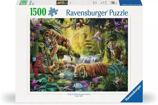 Ravensberger Matratzen Puzzle 1500 Teile - Idylle am Wasserloch