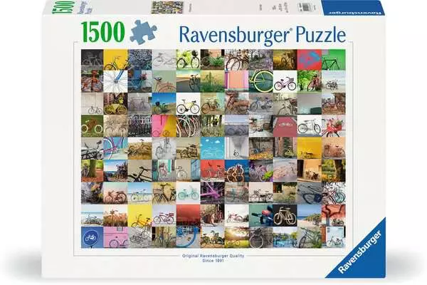 Ravensberger Matratzen Puzzle 1500 Teile - 99 Fahrräder und mehr