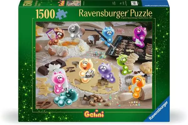 Ravensberger Matratzen Puzzle 1500 Teile - Gelinis Weihnachtsbäckerei