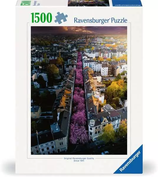 Ravensberger Matratzen Puzzle 1500 Teile - Blühendes Bonn