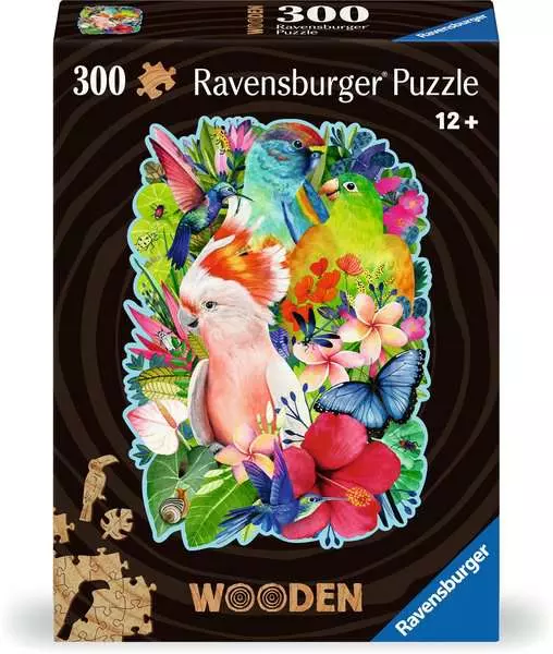 Ravensberger Matratzen Puzzle 300 Teile - Exotische Vögel