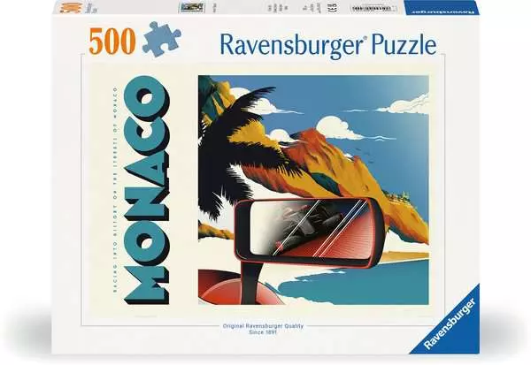 Ravensberger Matratzen Puzzle 500 Teile - Großer Preis von Monaco