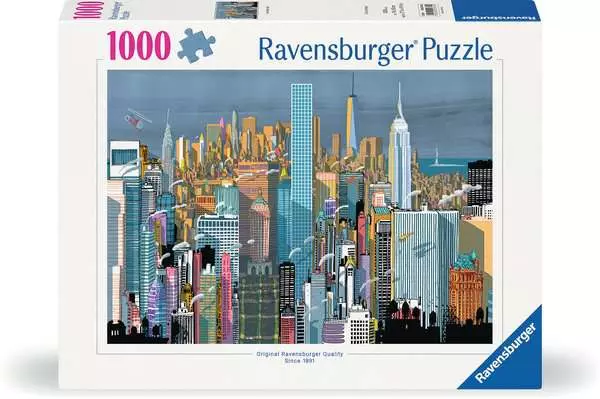 Ravensberger Matratzen Puzzle 1000 Teile - I am New York