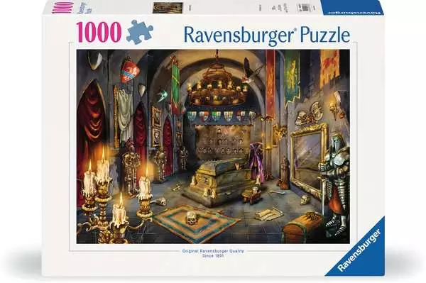 Ravensberger Matratzen Puzzle 1000 Teile - Das Schloss des Vampirs