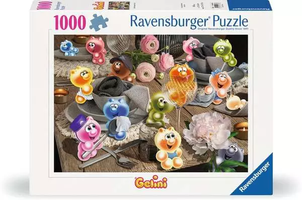 Ravensberger Matratzen Puzzle 1000 Teile - Gelini decken den Tisch