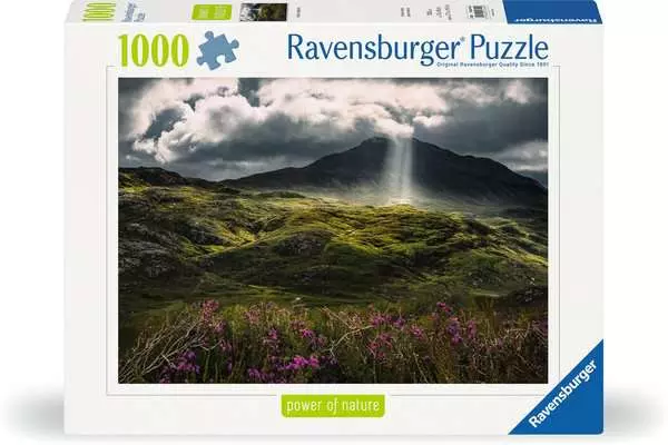 Ravensberger Matratzen Puzzle 1000 Teile - Mysteriöse Berge