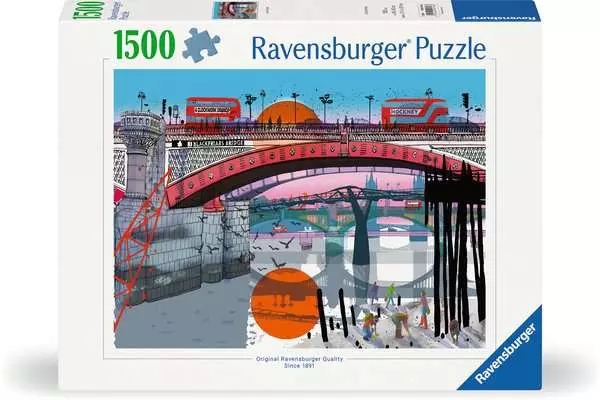 Ravensberger Matratzen Puzzle 1500 Teile - Das ist London