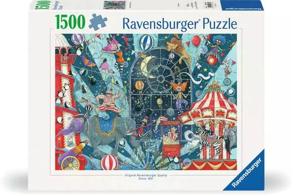 Ravensberger Matratzen Puzzle 1500 Teile - Willkommen beim Zirkus