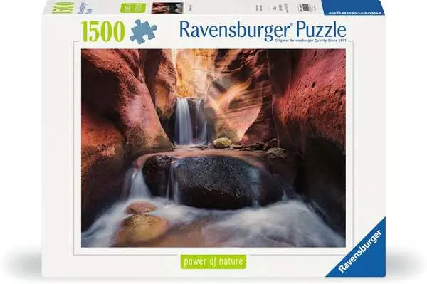 Ravensberger Matratzen Puzzle 1500 Teile - Der Wasserfall im Red Canyon