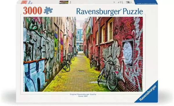 Ravensberger Matratzen Puzzle 3000 Teile - Street Art in Amsterdam