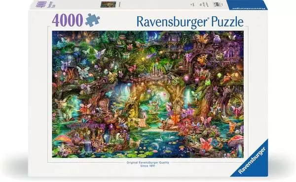 Ravensberger Matratzen Puzzle 4000 Teile - Die verborgene Welt der Feen