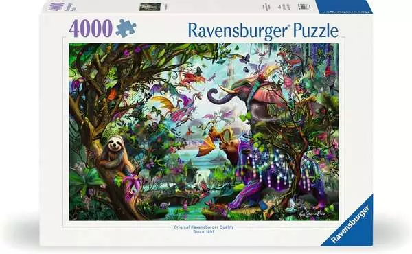 Ravensberger Matratzen Puzzle 4000 Teile - Die Drachen der Tropen