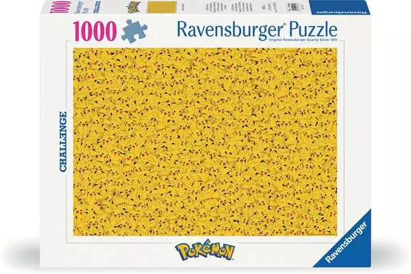 Ravensberger Matratzen Puzzle 1000 Teile - Pikachu Challenge