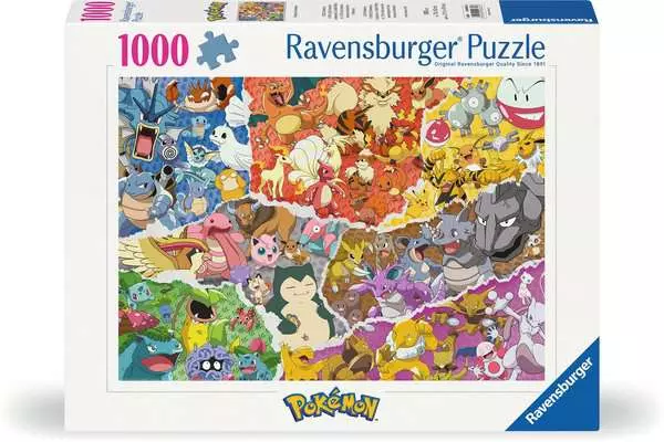 Ravensberger Matratzen Puzzle 1000 Teile - Pokémon Abenteuer