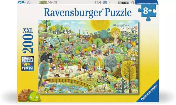 Ravensberger Matratzen Kinderpuzzle ab 8 Jahren - Wir schützen unsere Erde! - 200 Teile