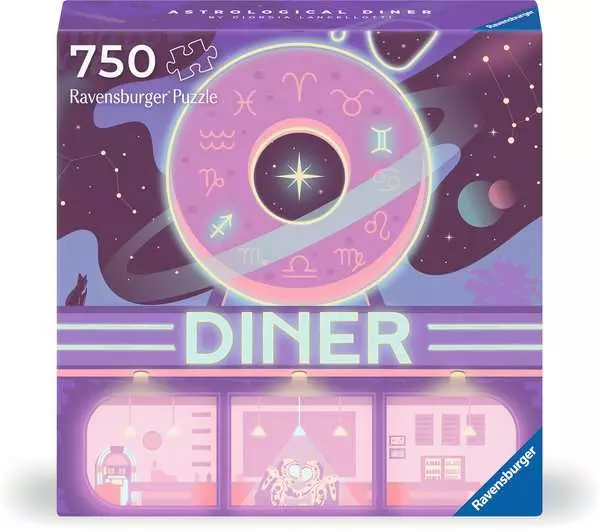 Ravensberger Matratzen Puzzle 750 Teile - Astrological Diner