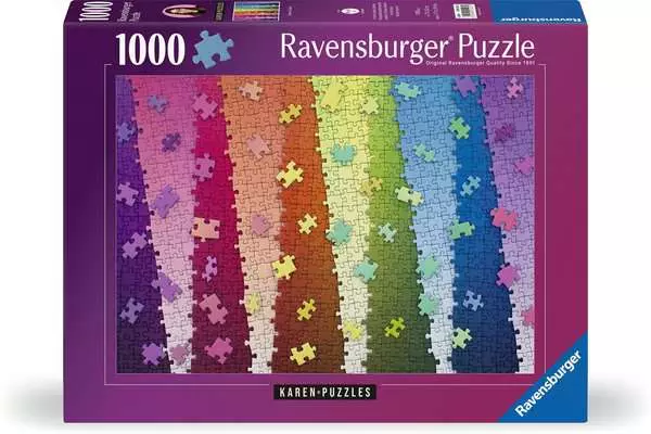 Ravensberger Matratzen Puzzle 1000 Teile - Colors on Colors