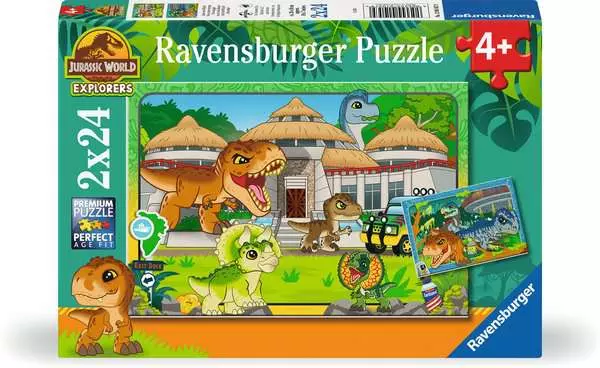 Ravensberger Matratzen Kinderpuzzle ab 4 Jahren - Leben in der Wildnis - 24 Teile