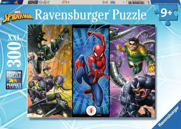 Ravensberger Matratzen Kinderpuzzle ab 9 Jahren - Die Welt von Spider-Man - 300 Teile