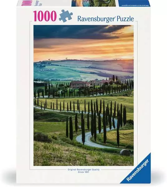 Ravensberger Matratzen Puzzle 1000 Teile - Orciatal, Toskana