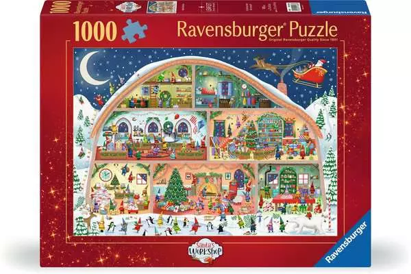 Ravensberger Matratzen Puzzle 1000 Teile - Santa's Workshop